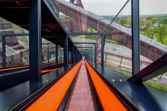 Rolltreppe Zeche Zollverein null