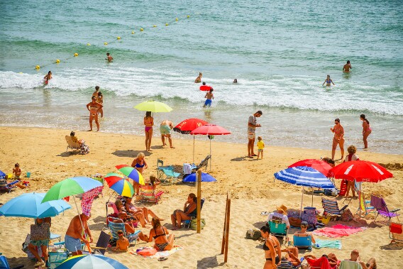 Strandszene Cádiz null