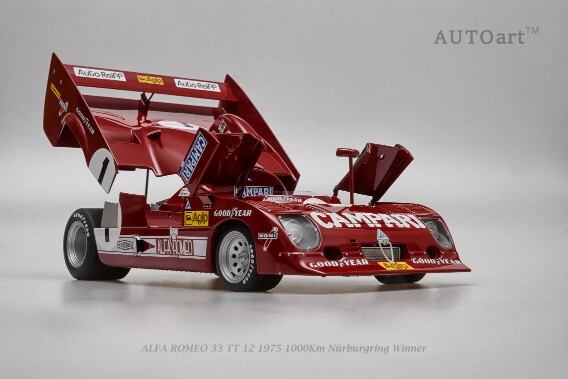 ALFA ROMEO 33 TT 12 1975 1000Km Nürburgring Winner null