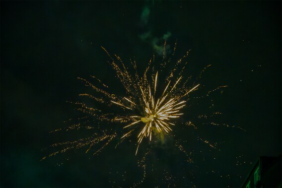 Silvesterfeuerwerk null