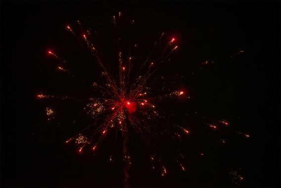 Silvesterfeuerwerk null