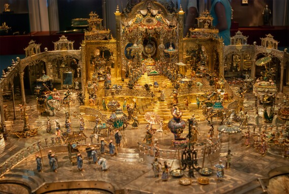 Der Thron des Großmoguls Aureng-Zeb null