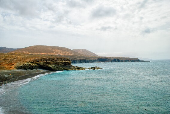 Schwarze Küste Playa de los Muertos null