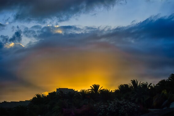 Sonnenuntergang null