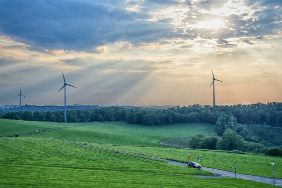 Sonnenuntergang null